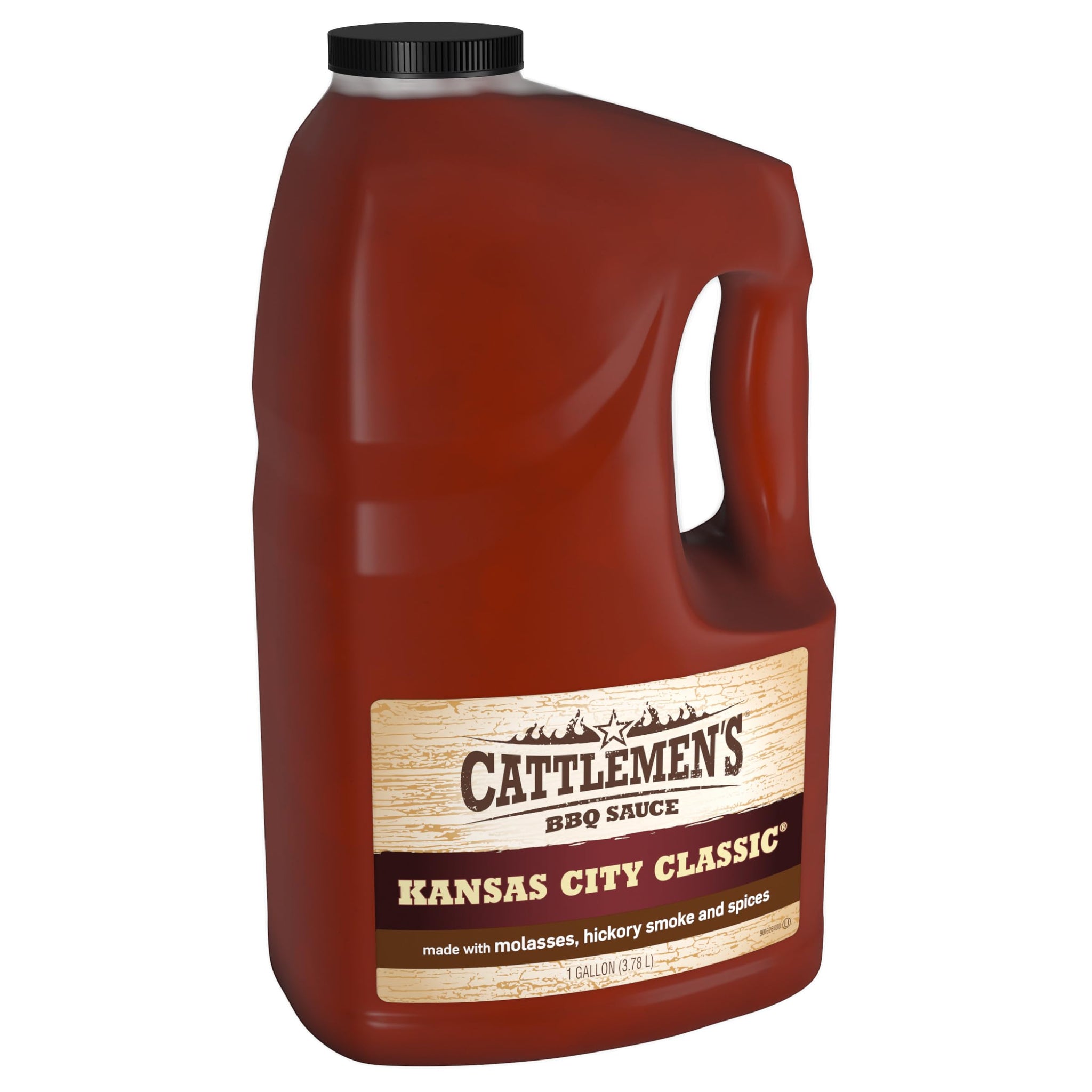Cattlemen's Kansas City Classic BBQ Sauce, 1 gal - One Gallon Jug of Kansas City Barbecue Sauce, Perfect Tangy, Sweet Flavor for Pork, Wings, Chicken