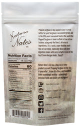 Nature Nate’s Popped Sorghum, Ghee Butter - Keto & Gluten Free, Healthy Snacks, Better Than Popcorn, Popcorn Alternative, Made in USA - 1.7 Ounce