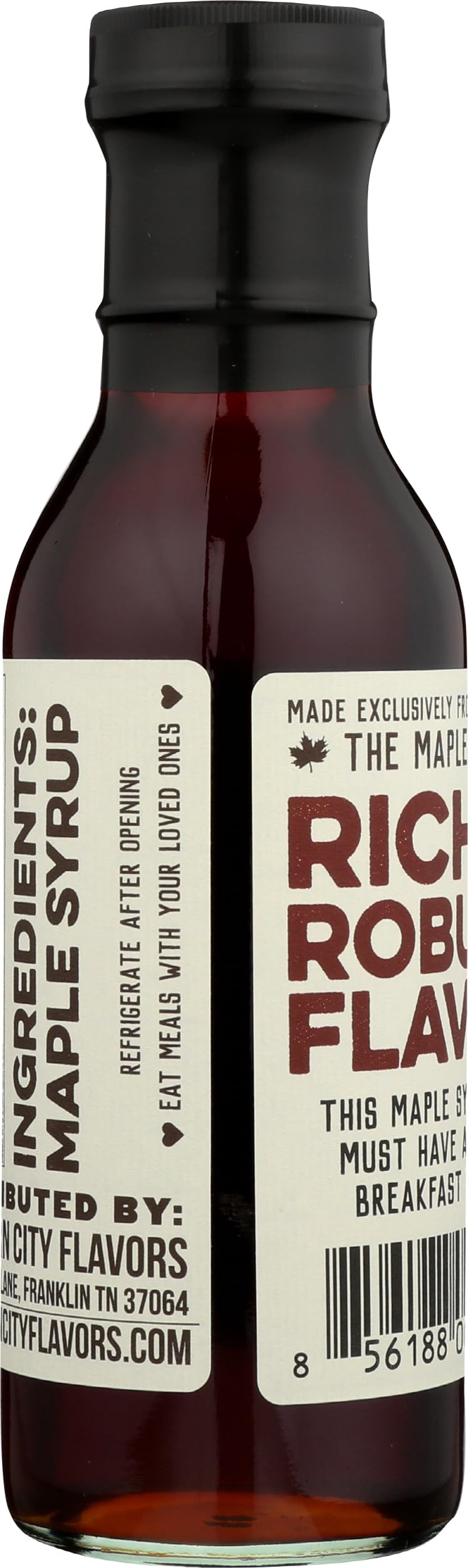 Southern City Flavors, Syrup Maple, 12 Ounce