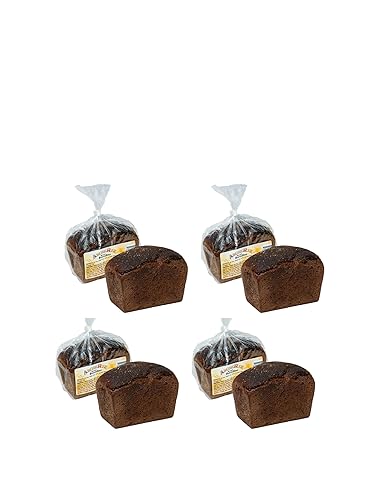 Lithuanian AmbeRye Borodinskiy Rye Bread - All Natural Whole Grain Imported Rye Bread, 10.6 oz/300 g - 4 Pack