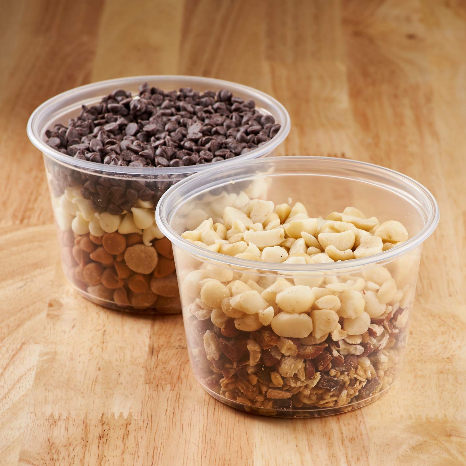 Karat [16oz - 500 ct] Clear PP Plastic Round Deli Food Container for Hot and Cold Food, BPA-Free (FP-DC16-PP)
