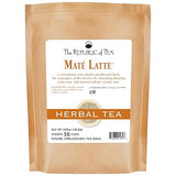 The Republic of Tea - Maté Latte® Herbal Tea, 36 Tea Bags, Roasted Yerba Mate and Rooibos Herbal Tea