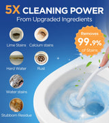 36 Count Toilet Wand Refills For Clorox Toilet Wand, 5X Cleaning Power Toilets Bowl Cleaners With Exclusive Formula, High-Density Disposable Toilets