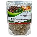 Cuachalalate, Calendula, Marigold Tea, Boldo, Basil,Herbal Mix,Quiere Te, 5.3 oz (150 grams), 1 Pack,Resealable Bag, Loose Leaf Tea,Product From