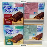 Millville Chewy Dipped Two Flavors Chocolaty Covered Granola Bars Combo Bundle 6.3oz 180g (Pack of Two)