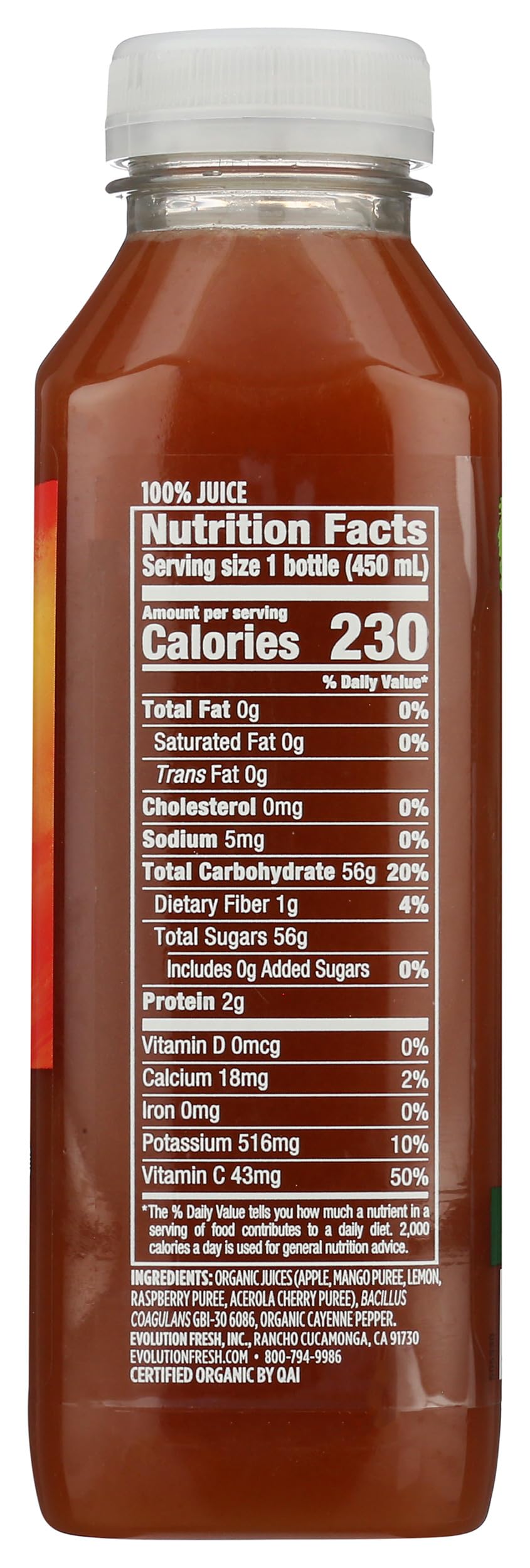 Evolution Fresh, Juice Berry Defense Up Organic, 15.2 Fl Oz