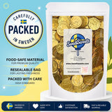 Chocolate Coins Candy - Foil Wrapped Chocolate Coin Sweets 16 oz - 1 lbs - 454g