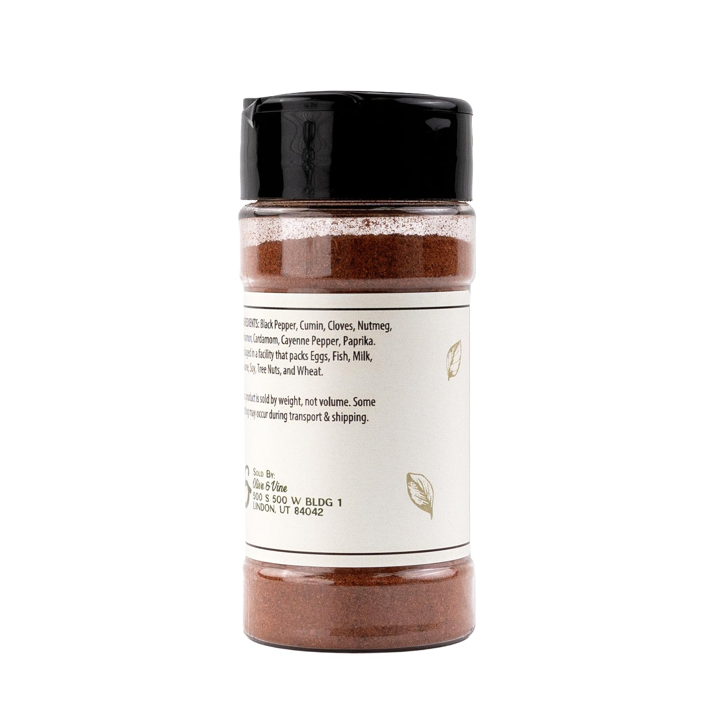 Olive & Vine Baharat Spice, Warm & Aromatic, For Middle Eastern Dishes, Rich Tradition, Authentic Taste, For Global Recipes (2 Ounce)