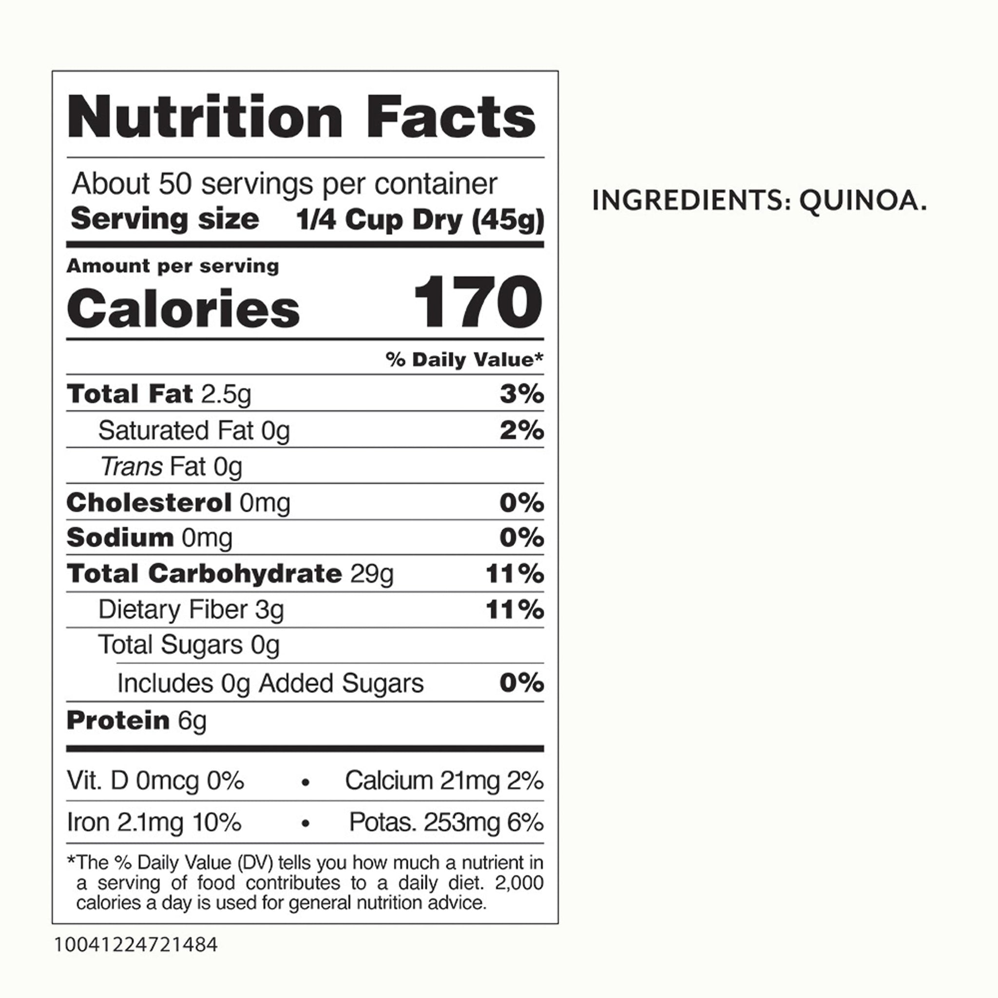 Roland Foods White Quinoa, Pre-washed, Specialty Imported Food, 5 Lb Bag