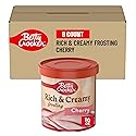Betty Crocker Rich and Creamy Cherry Frosting, Gluten Free, 16 oz (Pack of 8)