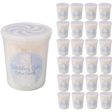 Wedding Cake Gourmet Flavored Cotton Candy (24 Pack) - Unique Idea for Holidays, Birthdays, Gag Gifts, Party Favors…