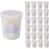 Wedding Cake Gourmet Flavored Cotton Candy (24 Pack) - Unique Idea for Holidays, Birthdays, Gag Gifts, Party Favors…