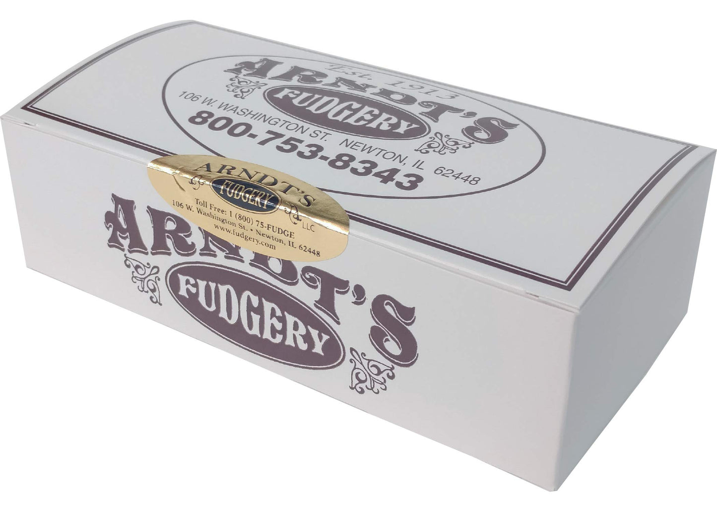 Home Made Creamy Fudge Chocolate Pecan - 1 Lb Box