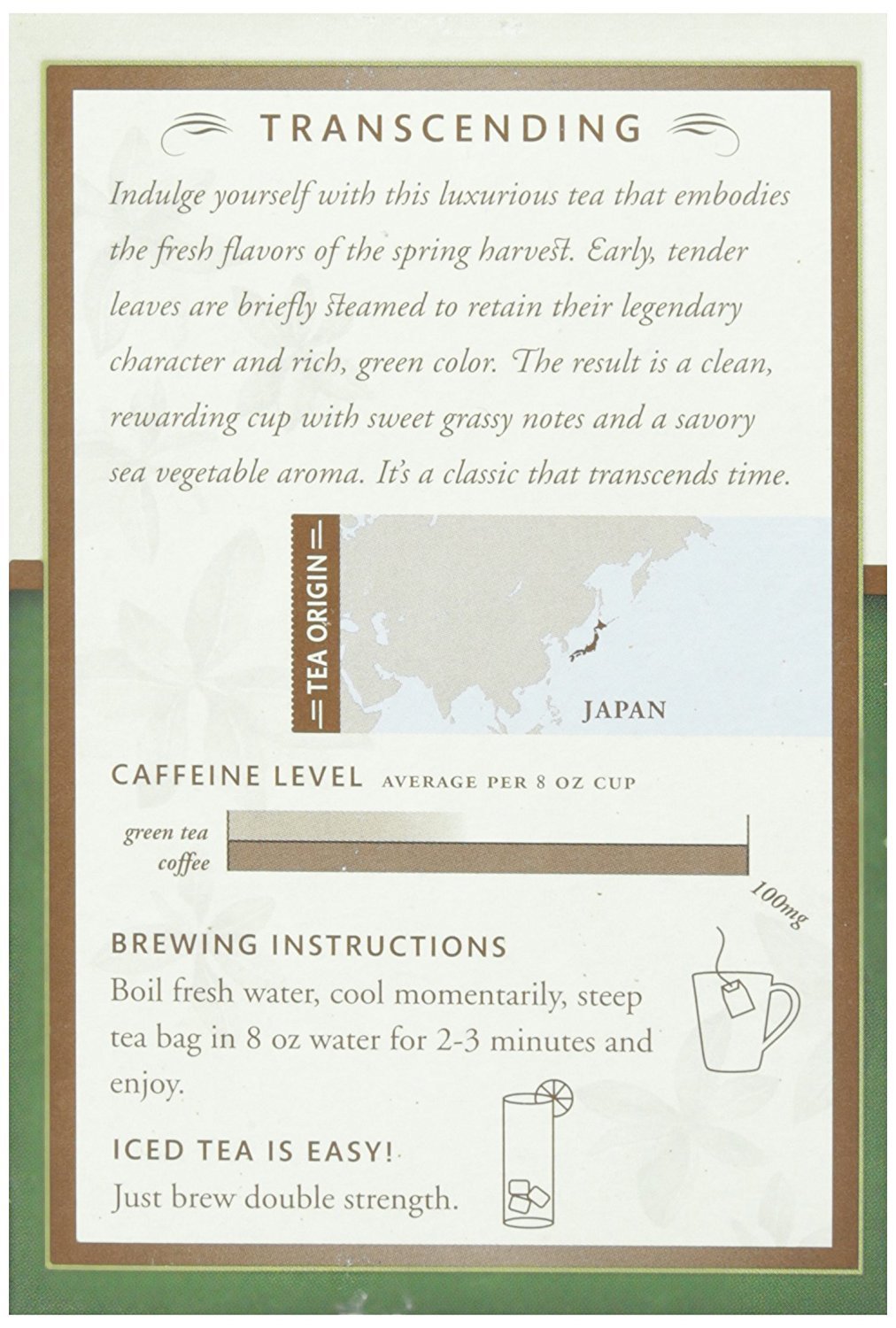 Choice Organic, Premium Japanese Green Tea, 16 ct