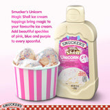 Smuckers Unicorn Magic Shell Smucker`s Topping Freezes In Seconds (1) 7.25 oz Bottle