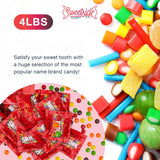 Skittles Candy Bulk - 4 lb Skittles Bulk Candy Pack - Big Bag of Original Rainbow Fun Size Skittles Individual Packs - Movie Candy, Fruity Candy