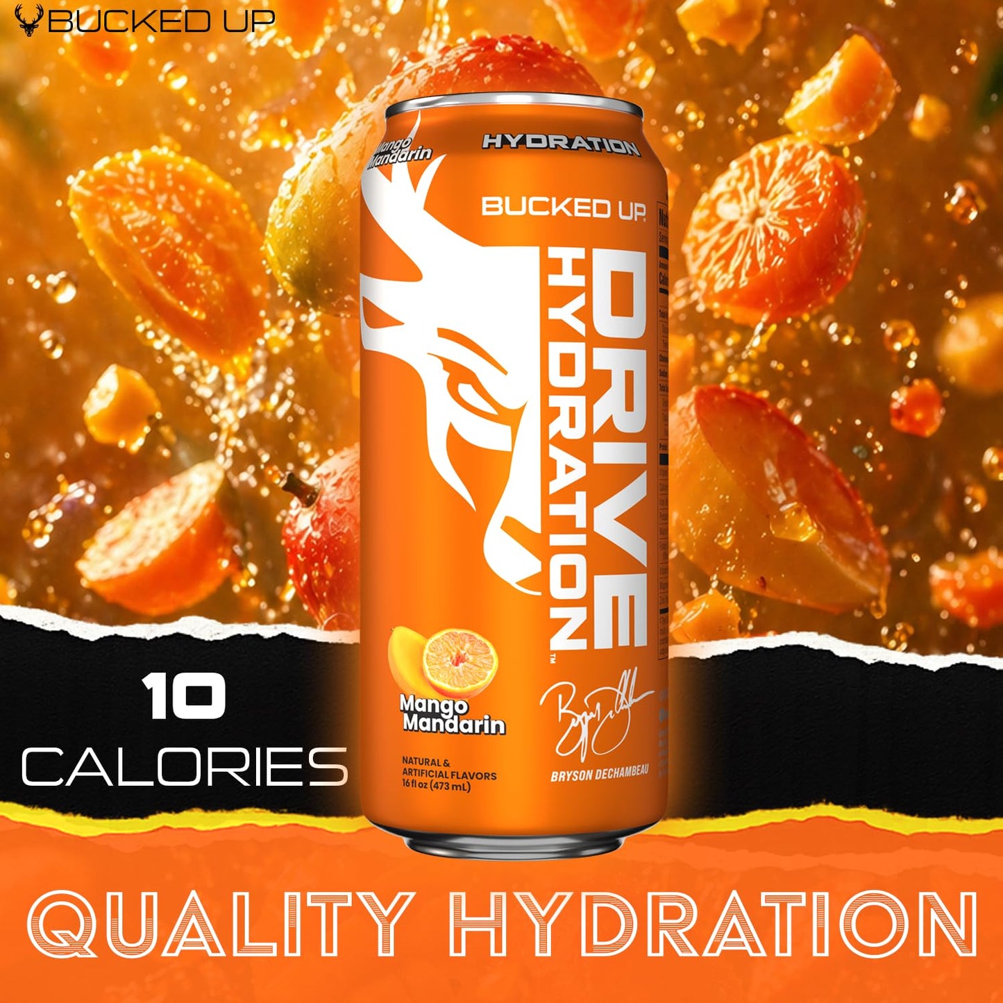 Drive Drink [Bryson] [Mango Mandarin] [12 CT]