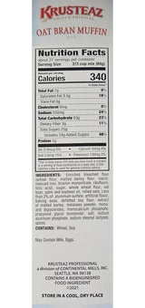 Krusteaz Muffin Mix - Oat Bran, 5-Pounds