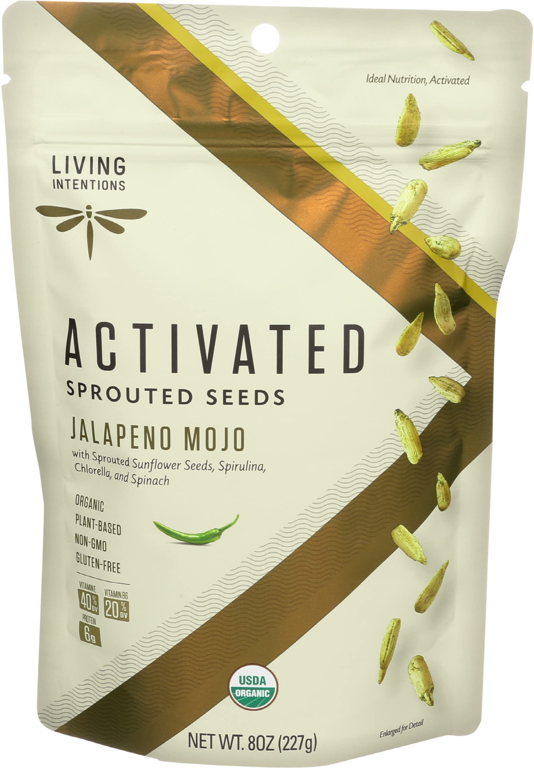 Living Intentions Organic Jalapeno Mojo Seeds, 8 OZ