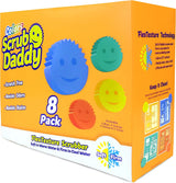 Scrub Daddy Sponges Set - Variety Colors - Scratch-Free Multipurpose Dish Sponge - BPA Free & Made with Polymer Foam - Stain & Odor Resistant Kitchen