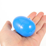 Garneck 50pcs Fillable Plastic Easter Eggs Decorative Openable Egg Party Favors Candy Boxes for Home And School