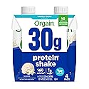 ORGAIN Vanilla Bean Protein Shake 4pk, 11 FZ