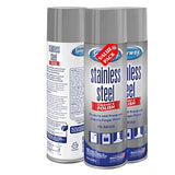 Xstream dynamics Spra-way Stainless Steel Cleaner, Oil-Based Foaming Formula, 15 oz Aerosol, Pack of 3