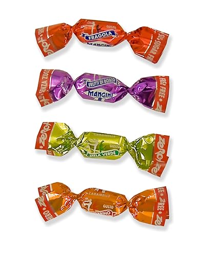Italian Sugar Free Assort. Fruit Candy (Frutta mista Zero+) (2.200 Lbs)