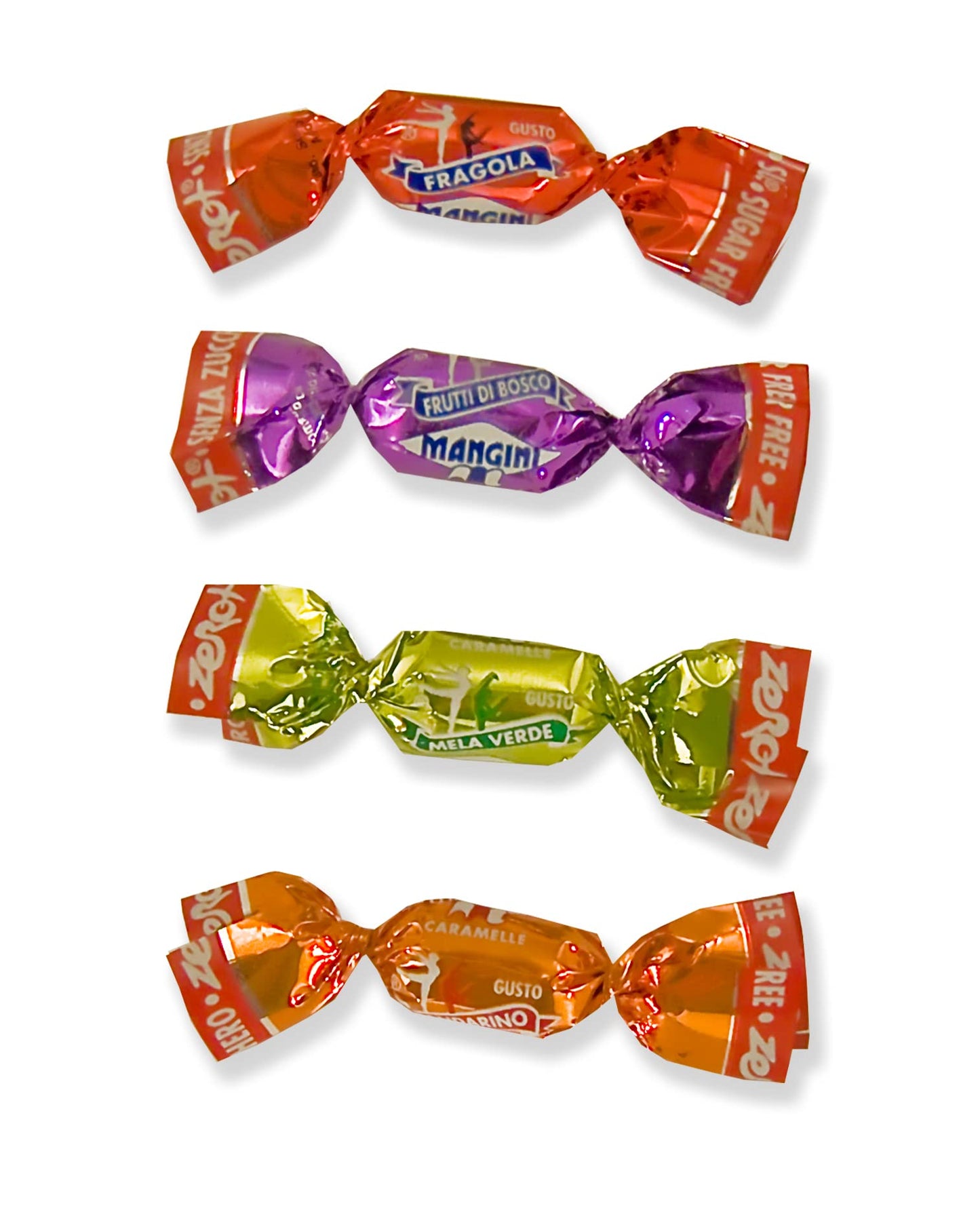 Italian Sugar Free Assort. Fruit Candy (Frutta mista Zero+) (2.200 Lbs)