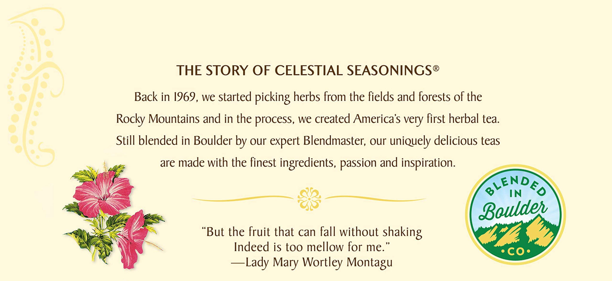 Celestial Seasonings 100% Natural Lemon Zinger Herbal Tea 20 ct