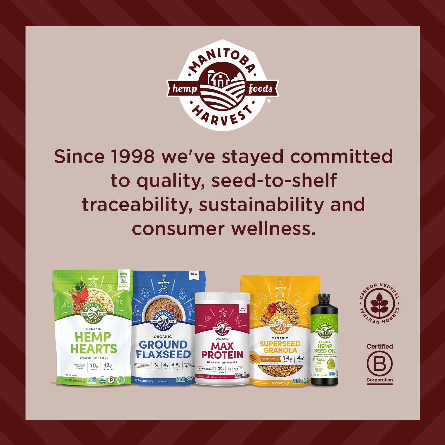 Manitoba Harvest Superseed Snack Clusters, Dark Chocolate - 4.6oz - 5g Plant Protein, 2g Fiber, 5g Omega 3 & 6 per 30g serving - Easy 6-in-1 Super