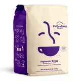 Coffee Bean Direct Highlander Grogg Flavored, Whole Bean Coffee, Rich & Gourmet, Light Roast, 5 Pound Bag (Pack of 1)