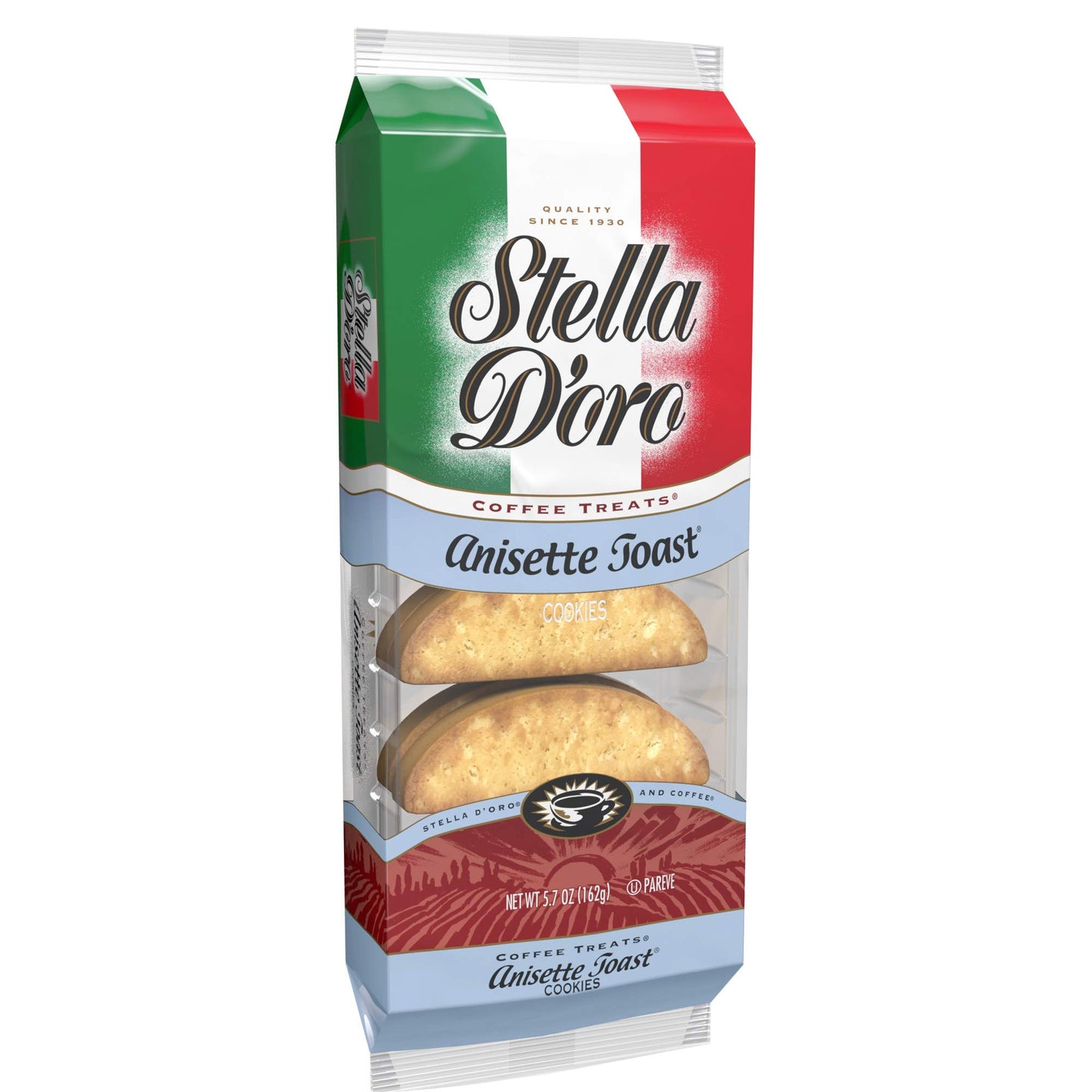 Stella D'Oro Toast, Anisette, 5.7-Ounce Packages (Pack of 12)
