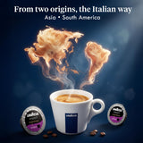 Lavazza Expert Espresso Intenso Capsules - 72 Count - Dark Roast Coffee Pods with Arabica & Robusta Blend - Bold Flavor & Rich Crema - Compatible