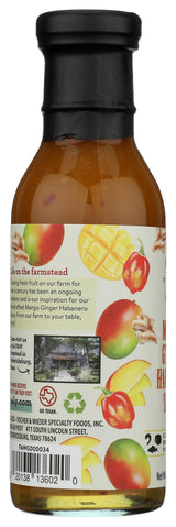 Fischer & Wieser, Spread Mango Ginger Habanero, 15.75 Ounce