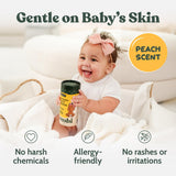 Roobi Baby Laundry Scent Booster. Peachy Lullaby Fragrance Beads. Specially Formulated for Baby's Sensitive Skin. Up to 20 Washing Cycles. Carbon
