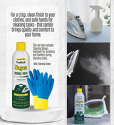 Niagara Faultless Original Scent Spray Starch Aerosol 20 oz 1 pk Bundle with Cleaning Gloves - Adds Crisp Finish and Smoothness to Fabrics for Easy