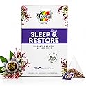 Tila, Valerian, Orange Blossom & Alfalfa Tea - Natural Sleep Aid & Relaxation - 20 Tea Bags - Dormir Bien
