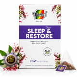 Tila, Valerian, Orange Blossom & Alfalfa Tea - Natural Sleep Aid & Relaxation - 20 Tea Bags - Dormir Bien