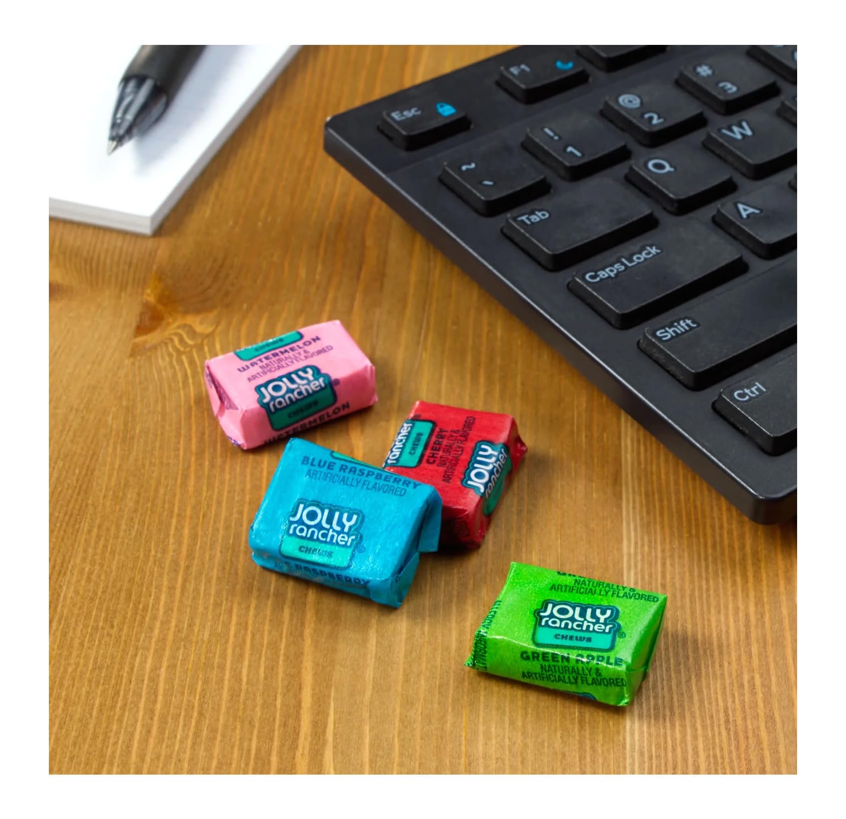Jolly Rancher Fruit Chews Original Flavors - Pack of 2-13 oz Bags - Resealable Bags - Perfect For Sharing with Friends and Family or Stocking the