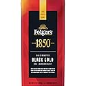1850 Black Gold Dark Roast Ground Coffee, 12 oz