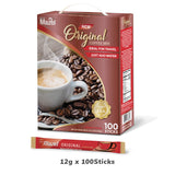 Café Mazel Instant Coffee - Original, Coffee Mix, 3 in 1 Coffee, 100 Sticks