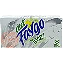 Diet Faygo Twist! lemon lime flavored soda pop. 8-pack 12-fl. oz. cans in box (1)