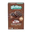 Glutino Swiss Miss Gluten Free Hot Cocoa Flavored Sandwich Cookies, Gluten Free Snacks, 10.5 oz.