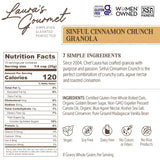Laura's Gourmet Granola Pumpkin Pecan Crunch, 2 lb, Gluten-Free Oats, Vegetarian, Dairy & Soy Free Snack, Organic Honey, Pecan Halves, Dairy-Free