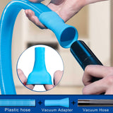 Dryer Vent Cleaner Kit,Lint Trap Cleaning Tool with Vacuum Hose Attachment for Washer Dryer-Includes Dryer Lint Brush,Vent Cleaning Hose,and Air