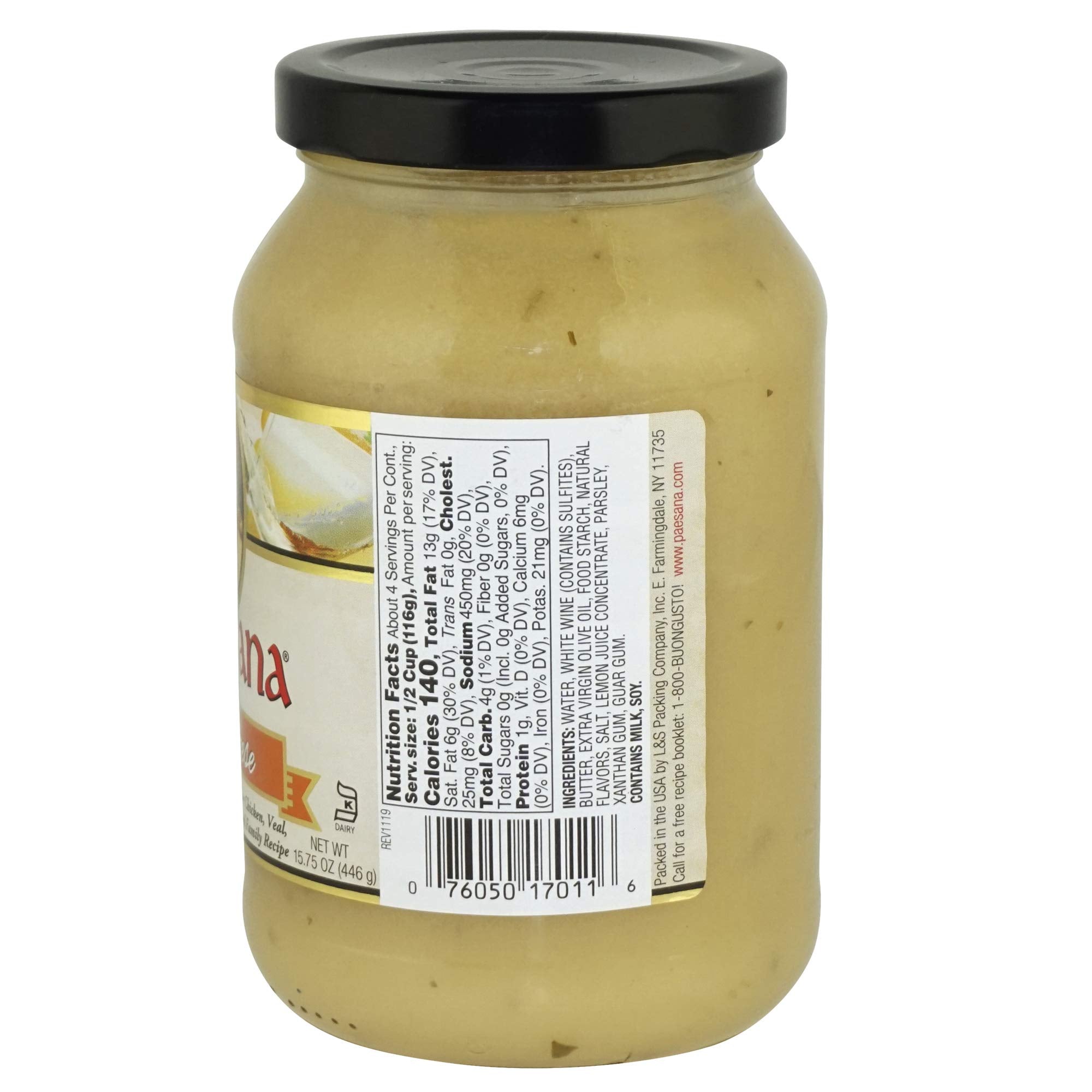 Paesana Cooking Sauce Variation (FRANCESE 6 PACK)
