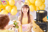 Bees Cake Decorations- Bumble Bee Shaped Edible Hard Sugar Decorations, 16 pcs by R.U.S. Candy Company
