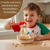 Dehydrated Vanilla Mini Marshmallows 1LB - Mini Marshmallows Bits for Hot Chocolate, Baking, Desserts, Trail Mix & Candy Making - Perfect for Cupcakes