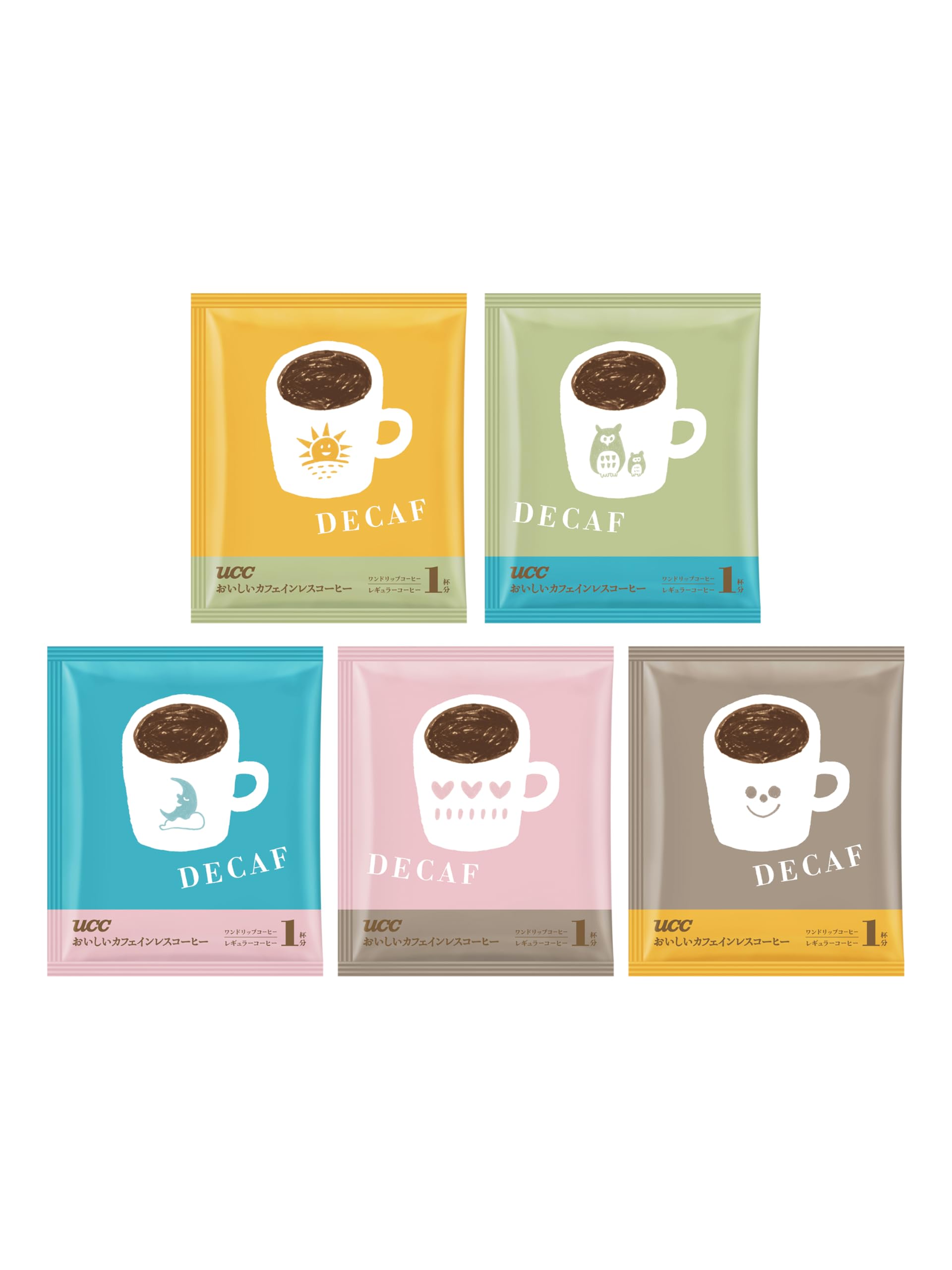 UCC delicious decaffeinated drip coffee (7gX50P) 350g